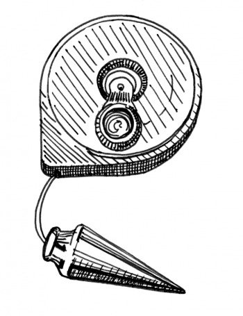 Illustration of a Plumb Bob